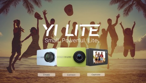 Экшн-камера Xiaomi YI Lite Green International Edition + Waterproof box
